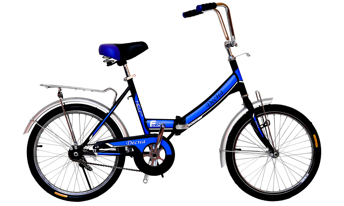Фотографія Велосипед Titan Десна 20" (2019) 2019 Чорно-синій